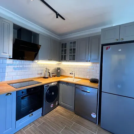 아파트 Stylish 2-br With Pool Near Sarimsakli Beach-1